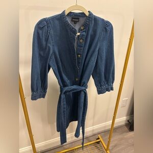 Who What Wear Denim Dress Size XS